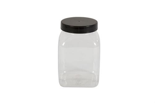 KPE-1000-990 | VIERKANTE POT WIJDE OPENING - 1000ML SERIE 310 PVC/PETG