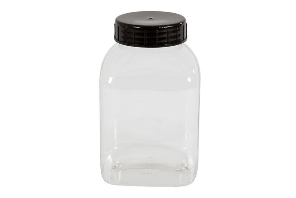 KPE-2000-990 | VIERKANTE POT WIJDE OPENING - 2000ML SERIE 310 PVC/PETG