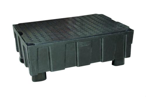 REC-1021-020 | EURO-PE OPVANGBAK 250L OP 4 POTEN - PE ROOSTER