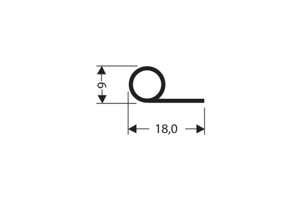 JPF-0060-050 | PROFIL PLAT PVC