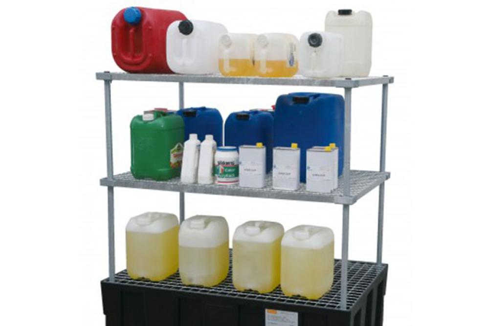 REC-9008-000 | PARTIE SUP. RAYONNAGE EURO-PE 250L EXCL. EURO-PE