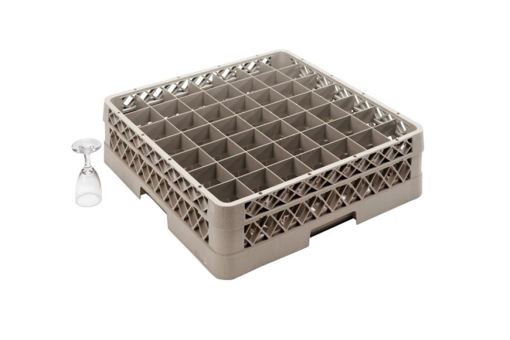 TRX-0049-093 | RACK-MASTER CASIER A VERRES H100 MM 49 COMPARTIMENTS 63X63 MM