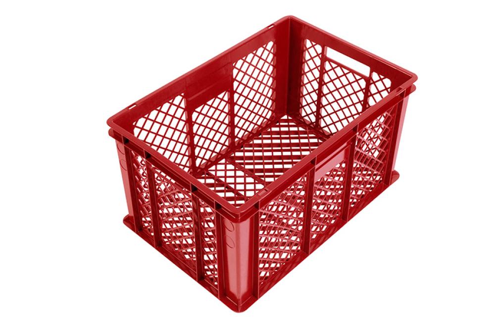 GBP-6322-070 | BROODKRAT EURO 600X400X320MM - 64L BODEM & ZIJWANDEN GEPERFOREERD