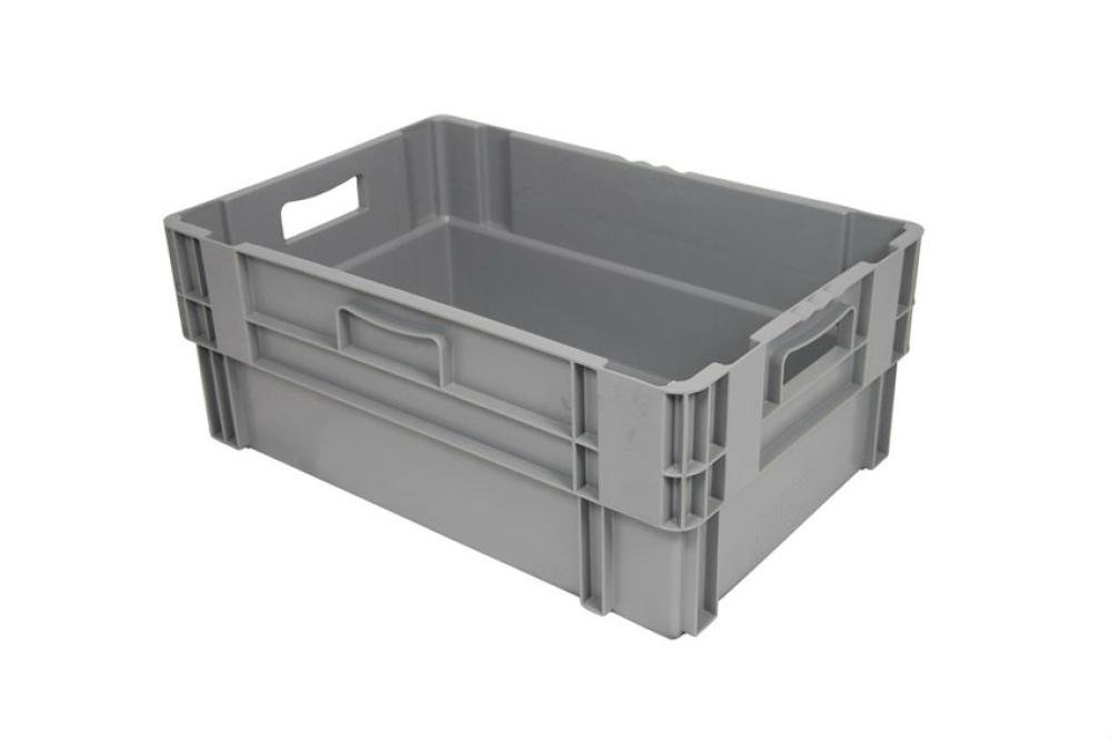 NMC-6242-050 | BAC GERBABLE EMBOITABLE - 600X400X240 FOND ET COTES PLEINS - EURONORM