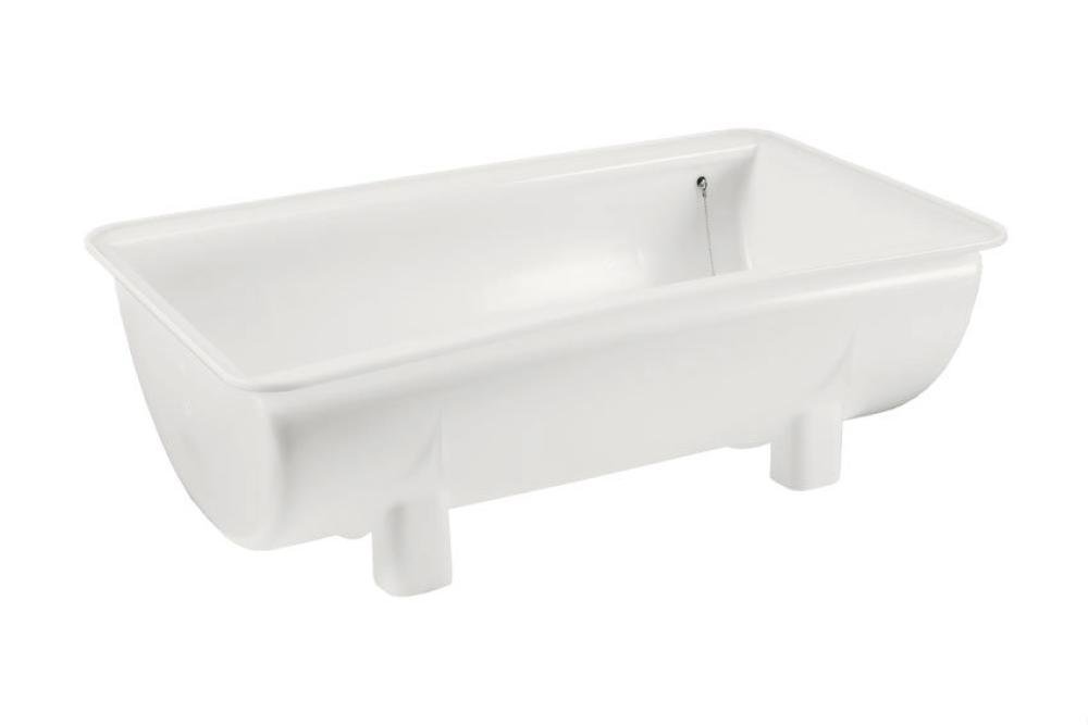 HNC-6100-010 | SPOELBAK MET AFLOOP - 100L NATURAL