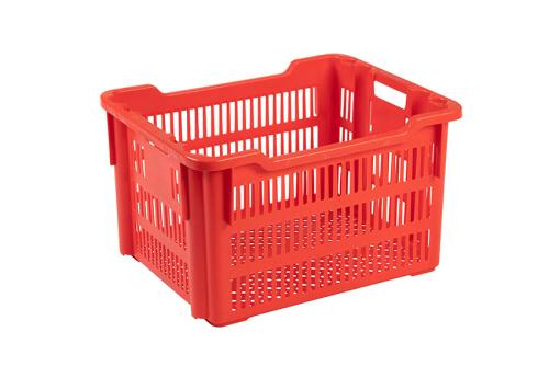 NBP-0001-070 | NESTBARE DRAAISTAPELBAK - ROTA 620X500X360MM - GEPERFOREERD