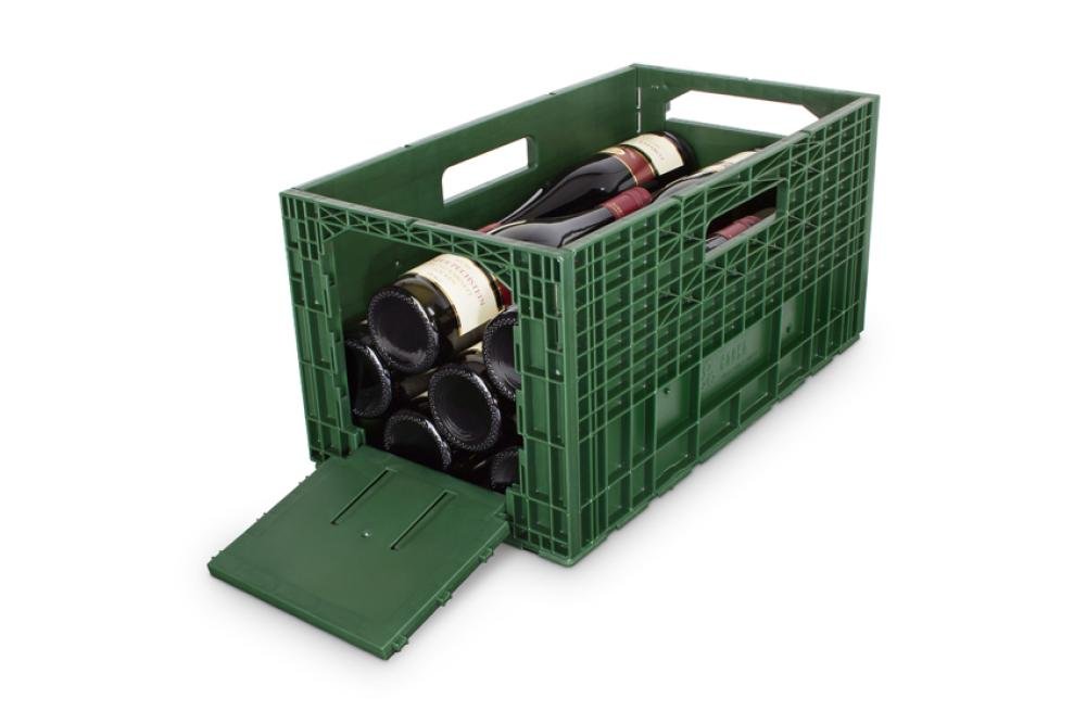 WBC-0001-040 | WINEBOX - CAISSE A VIN PLIABLE POUR 12 BOUTEILLES 0.75L