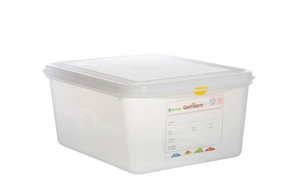 GSX-1215-990 | GASTRONOX 1/2 - PROFONDEUR 150MM - 10L COUVERCLE ET CLIPS INCLUS