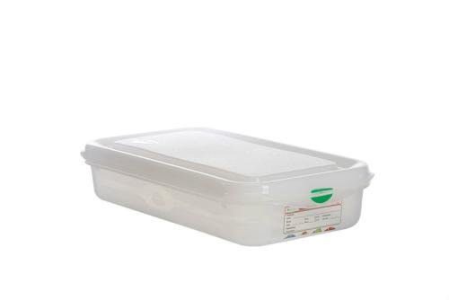 GSX-1306-990 | GASTRONOX 1/3 - PROFONDEUR 65MM - 2,5L COUVERCLE ET CLIPS INCLUS