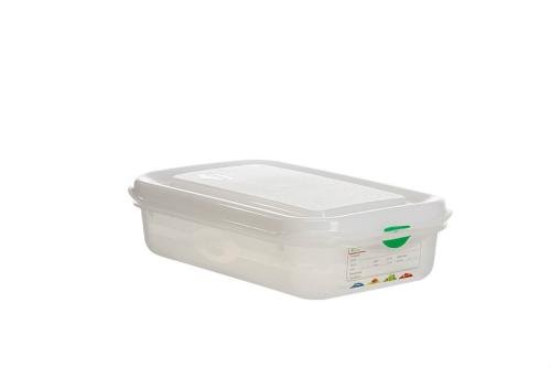 GSX-1406-990 | GASTRONOX 1/4 - PROFONDEUR 65MM - 1,8L COUVERCLE ET CLIPS INCLUS