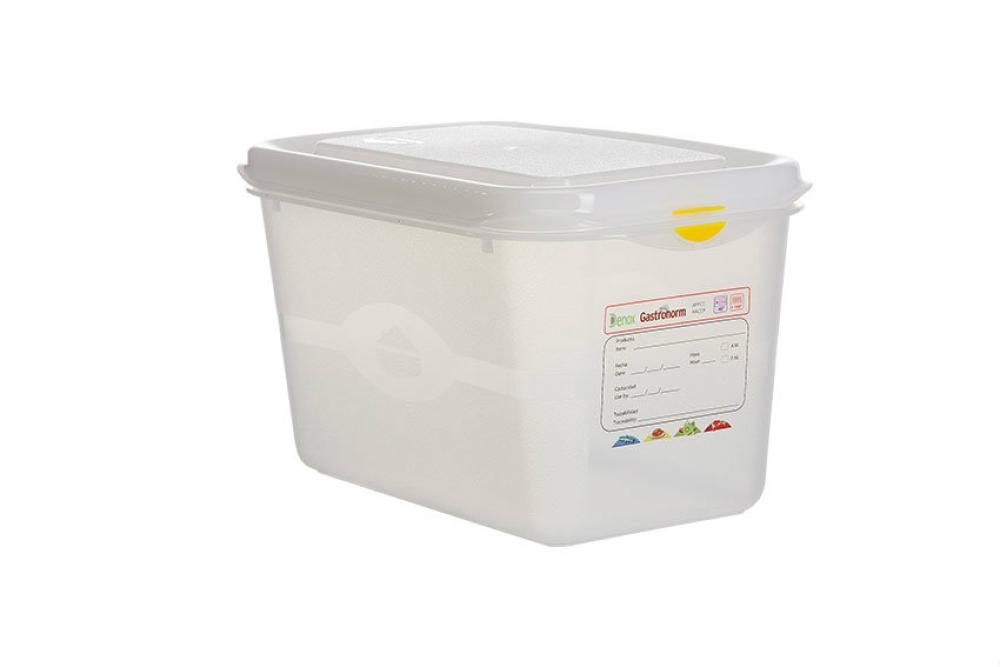 GSX-1415-990 | GASTRONOX 1/4 - PROFONDEUR 150MM - 4,3L COUVERCLE ET CLIPS INCLUS