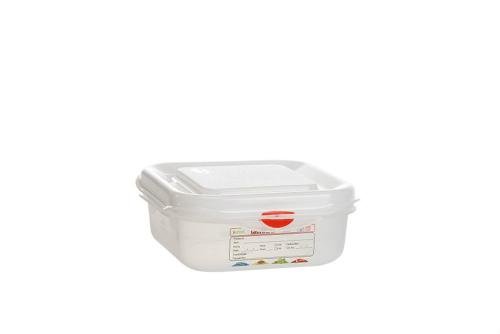 GSX-1606-990 | GASTRONOX 1/6 - PROFONDEUR 65MM - 1,1L COUVERCLE ET CLIPS INCLUS