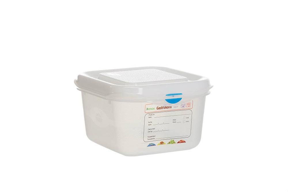 GSX-1610-990 | GASTRONOX 1/6 - PROFONDEUR 100MM - 1,7L COUVERCLE ET CLIPS INCLUS
