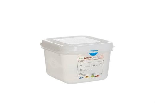 GSX-1610-990 | GASTRONOX 1/6 - PROFONDEUR 100MM - 1,7L COUVERCLE ET CLIPS INCLUS
