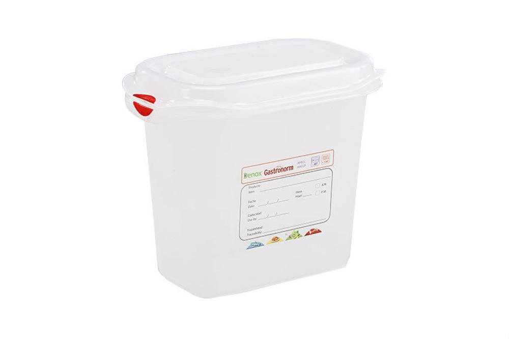 GSX-1915-990 | GASTRONOX 1/9 - PROFONDEUR 150MM - 1,5L COUVERCLE ET CLIPS INCLUS