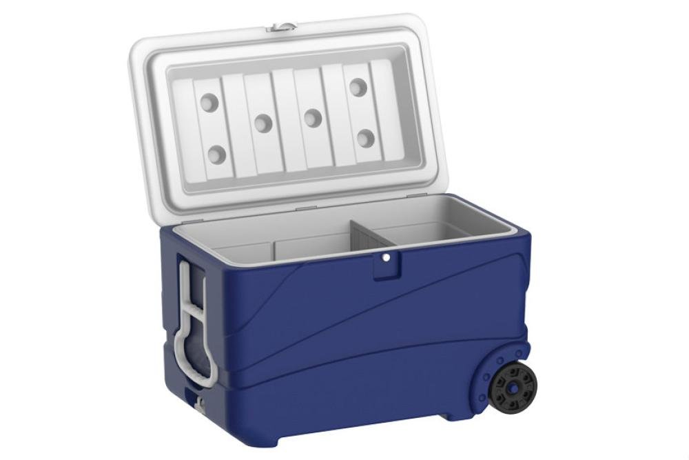 ICP-1065-060 | GLACIERE ISOTHERME - 65L AVEC 2 ROUES ICE BOX PRO - 750X470X470MM