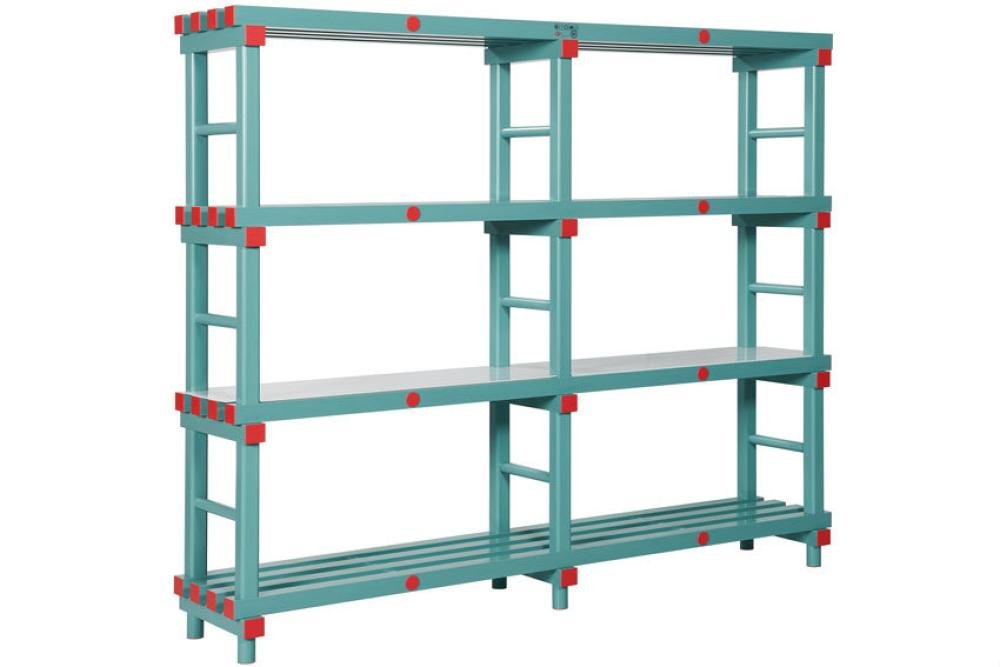 RAC-2004-040 | REKSTELLING 2000X400X1820MM 4 NIV - TUSSENAFSTAND 500MM