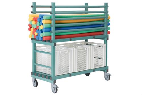 RCR-0004-040 | KUNSTSTOF STOCKAGEWAGEN SPECIAL ZWEMBAD 1380X600X1450MM