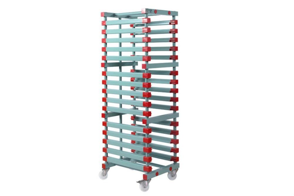 RTT-6015-040 | SCHALENWAGEN VOOR 15X EURONORM 600X400 (EXCL. SCHALEN)