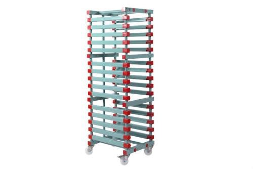 RTT-6015-040 | CHARIOT POUR 15 PLATEAUX EN 600X400 (PLATEAUX NON COMPRIS)