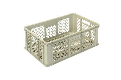 GOP-6222-093 | EURONORM 600X400X220MM - 42L BODEM & ZIJWANDEN GEPERFOREERD
