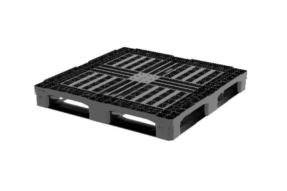 PCP-5610-020 | PALETTE COMFORT - 1140X1140X150 MM OUVERT - 6 SEMELLES