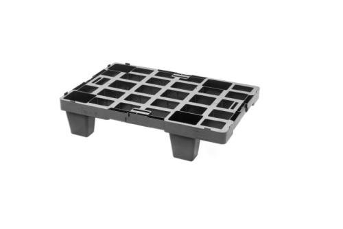 PXP-4100-020 | EXPORT PALLET - 600X400X140MM - REG OPEN DEK - 4 POTEN