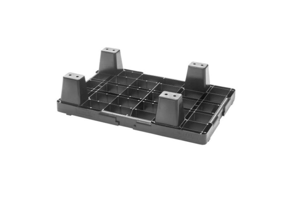 PXP-4100-020 | EXPORT PALLET - 600X400X140MM - REG OPEN DEK - 4 POTEN