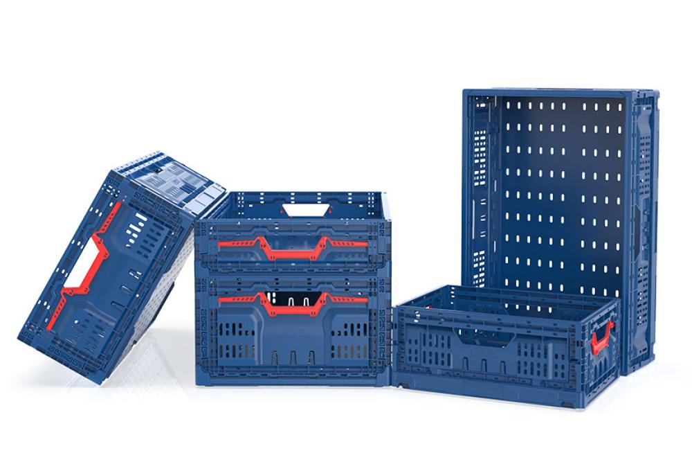 FBP-6232-060 | BAC PLIABLE 600X400X230MM PERFORÉE