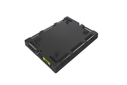 PLL-0600-020 | PALLETDEKSEL 822X618X83MM - 1/2 EURO 2 SPANBANDEN VOOR DOLLY