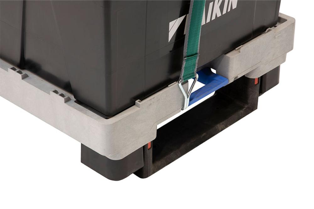 PLD-0600-050 | DOLLY 800X600 GEÏNTEGREERDE SLEEPLATTEN 2 VASTE WIELEN / 2 ZWENKWIELEN