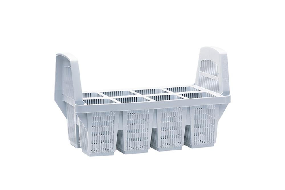 DWF-0903-050 | GRAND PANIER À COUVERTS -8 COMP. 450X212X260MM
