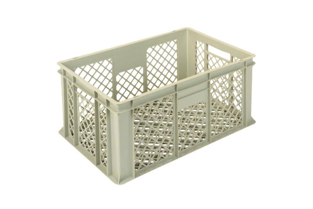 GOP-6292-093 | EURONORM 600X400X290MM - RENFORCE - 58L FOND & COTES AJOURES