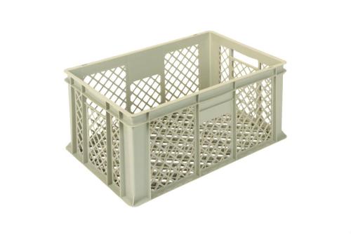 GOP-6292-093 | EURONORM 600X400X290MM-VERSTEVIGD - 58L BODEM & ZIJWANDEN GEPERFOREERD