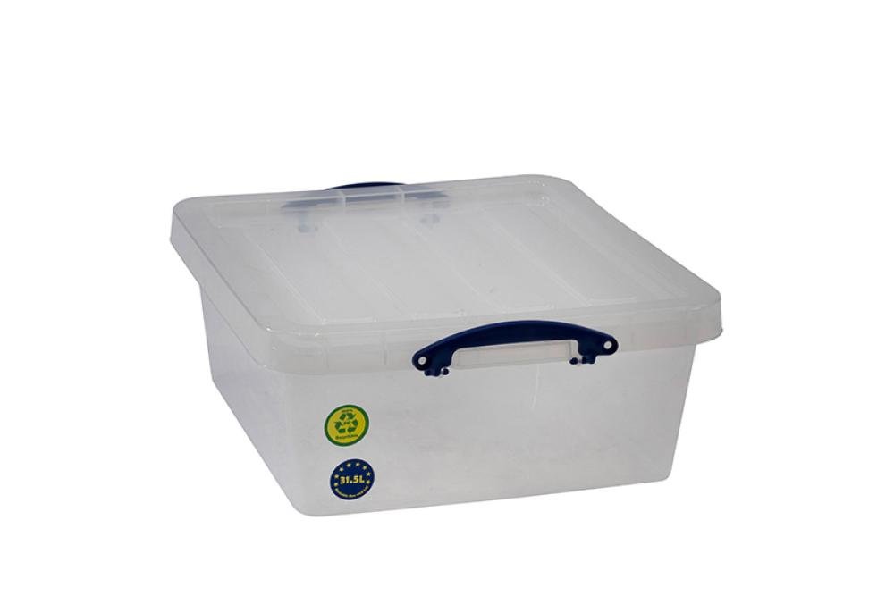 RQN-0315-990 | TRANSPARANTE BOX INCL DEKSEL 31,5L 520X470X210MM