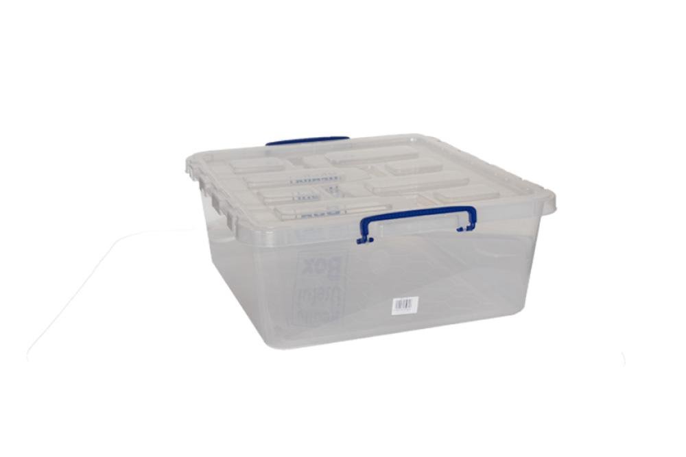RQN-0312-990 | BOÎTE TRANSPARENTE COUVERCLE INCL 31,5L WINGED LID - 520X460X195MM