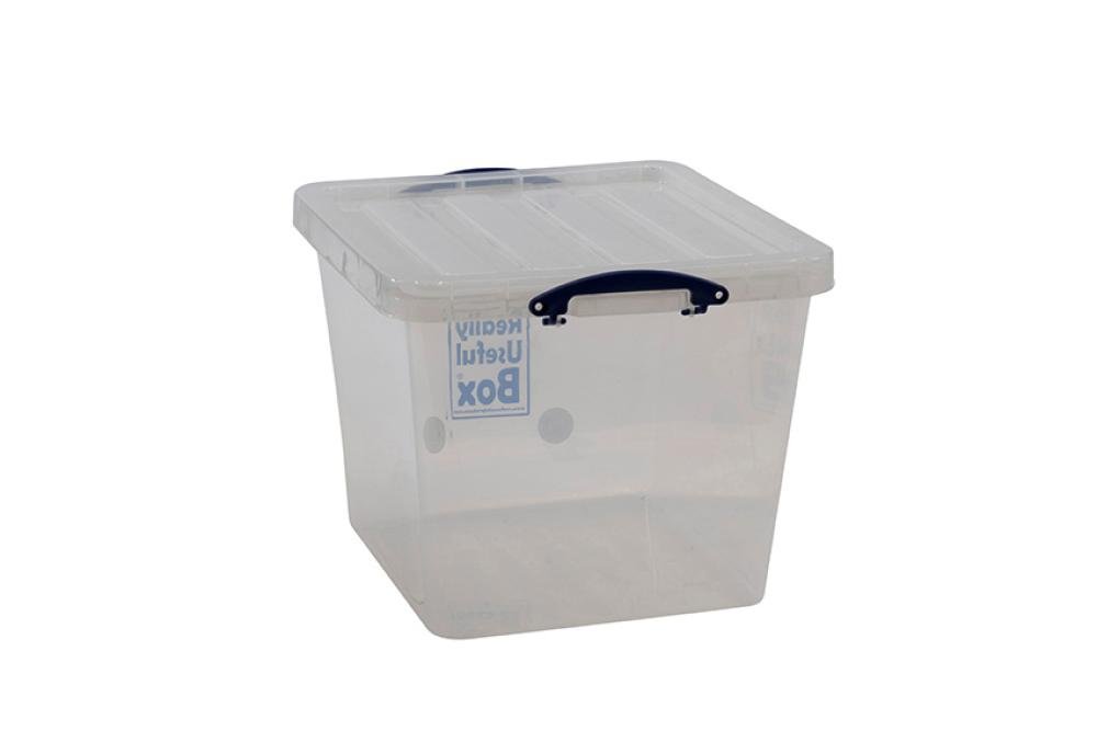 RQN-0600-990 | TRANSPARANTE BOX INCL DEKSEL 60L 520X470X415MM