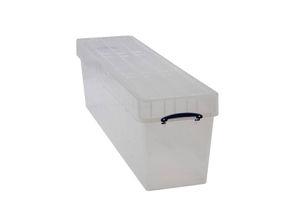 RQN-0810-990 | TRANSPARANTE BOX INCL DEKSEL 81L 1215X300X360MM