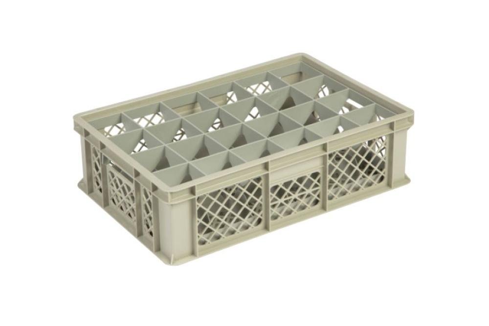 GOP-9174-093 | CASIER A VERRES 24 COMP. 600X400X170MM Ø86MM - AJOURE