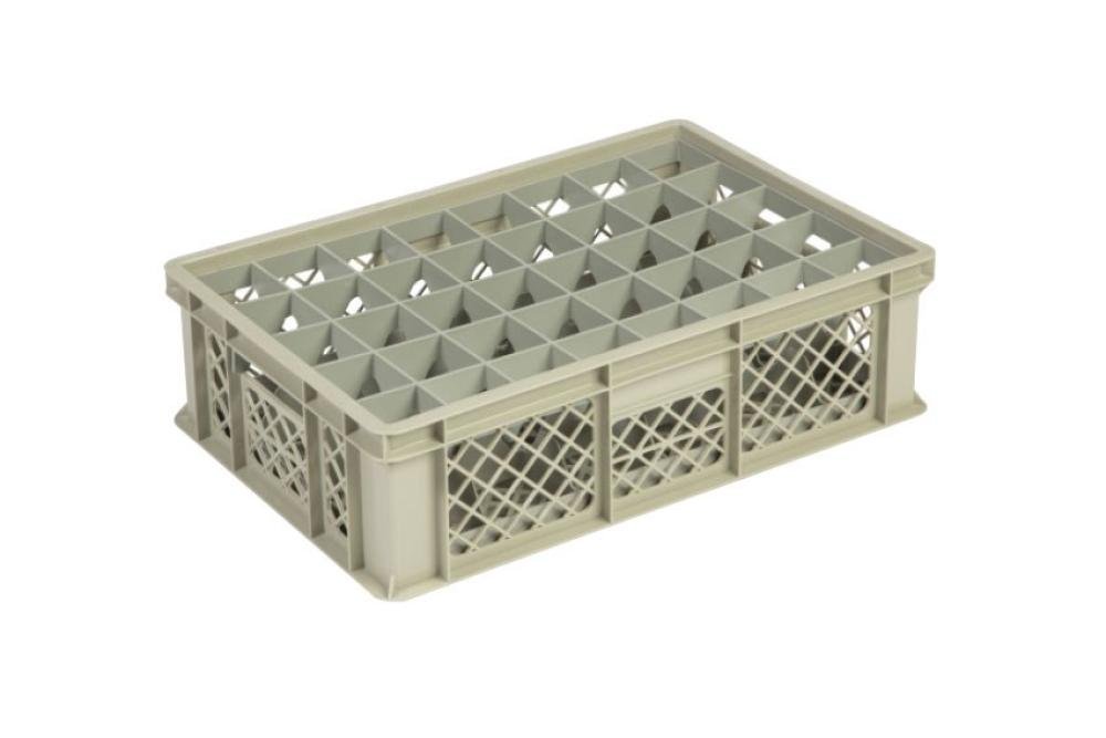 GOP-9175-093 | CASIER A VERRES 40 COMP. 600X400X170MM Ø65MM - AJOURE