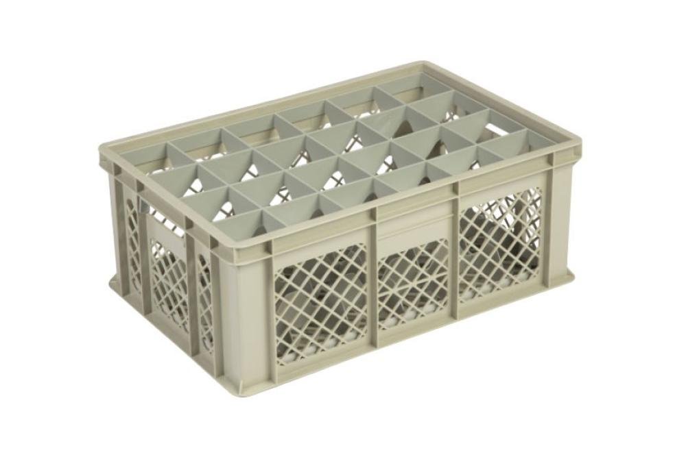 GOP-9244-093 | CASIER A VERRES 24 COMP. 600X400X240MM Ø86MM - AJOURE