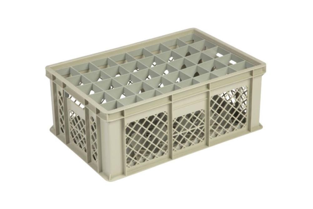 GOP-9245-093 | CASIER A VERRES 40 COMP. 600X400X240MM Ø65MM - AJOURE