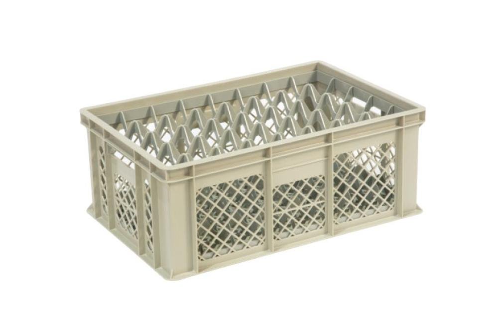 GOP-9246-093 | GLAZENBAK 40 VAKKEN 600X400X240MM Ø68MM - GEPERFOREERD