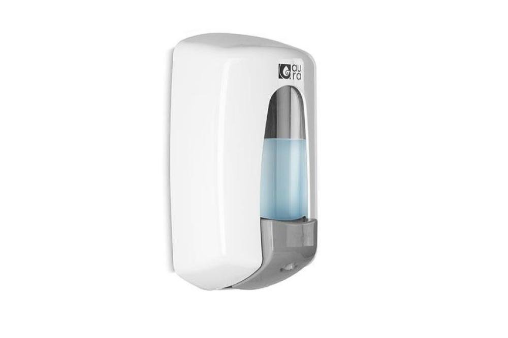 LHV-1003-010 | DISTRIBUTEUR MANUEL SAVON & ALCOGEL MATIERE ABS - 900ML - INCL COUVERCLE