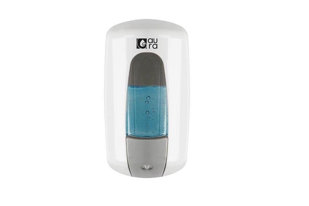 LHV-1003-010 | DISTRIBUTEUR MANUEL SAVON & ALCOGEL MATIERE ABS - 900ML - INCL COUVERCLE