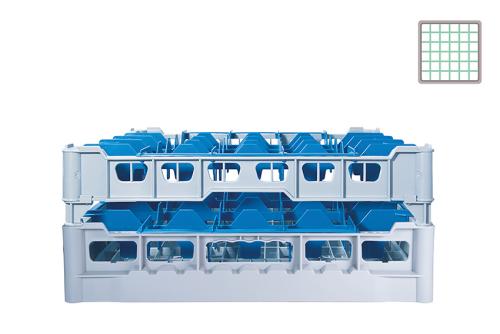 DWF-5170-041 | GLAZENKORF - 36 VAKKEN -  GLAS H:170MM Ø74MM