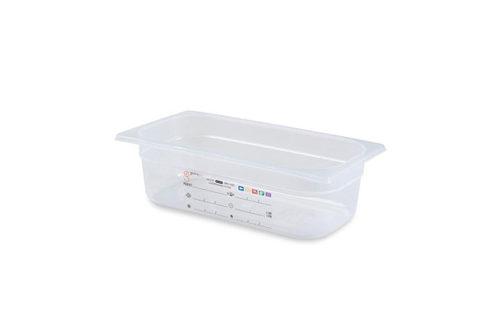 LPM-1310-990 | GN1/3 - IML LABEL - 100MM DIEP (HACCP) BPA FREE - EXCL. DEKSEL