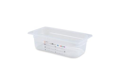 LPM-1310-990 | GN1/3 - IML LABEL - 100MM DIEP (HACCP) BPA FREE - EXCL. DEKSEL
