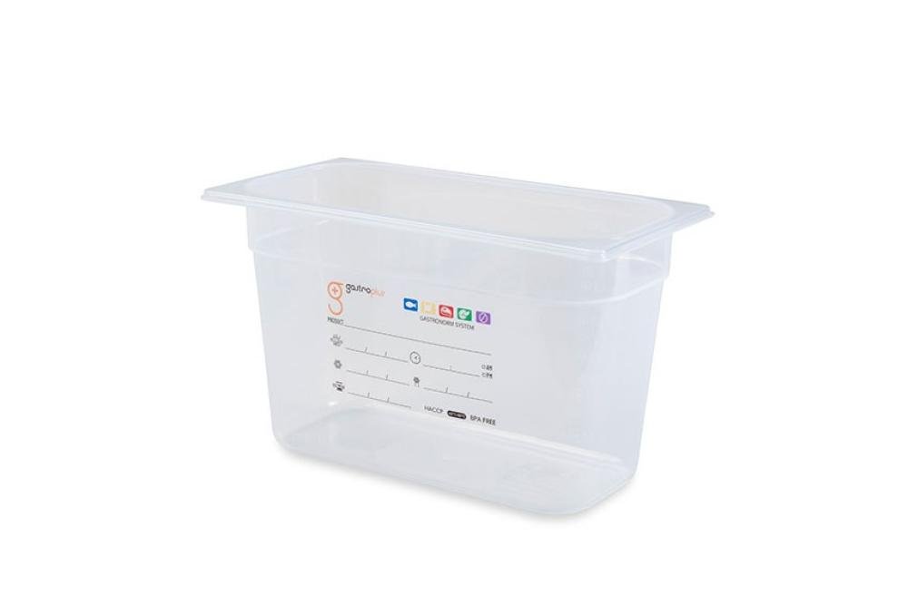 LPM-1320-990 | GN1/3 - IML LABEL - 200MM DIEP (HACCP) BPA FREE - EXCL. DEKSEL