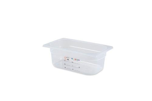 LPM-1410-990 | GN1/4 - IML LABEL - 100MM DIEP (HACCP) BPA FREE - EXCL. DEKSEL